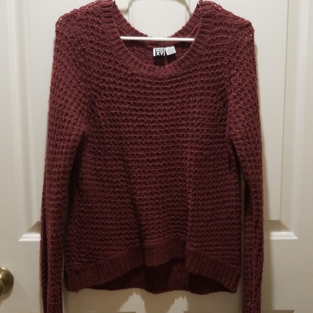 Roxy Burgundy Sweater